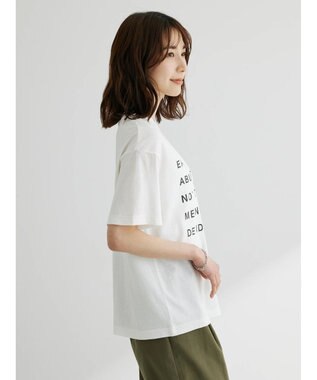 Green Parks ５段ロゴボックスＴシャツ Off White