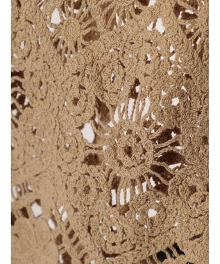 Green Parks ・ＳＵＧＡＲ　ＳＰＯＯＮ　２ｗａｙクロシェカーディガン Mocha