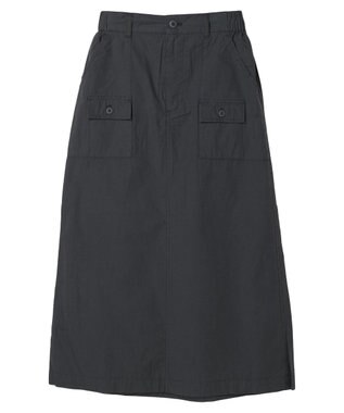 CRAFT STANDARD BOUTIQUE デザインポケットワークスカート Charcoal Gray