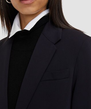 JOSEPH 【FOUNDATIONS】JACKIE　コンフォートキャディー　シングルブレストジャケット Black