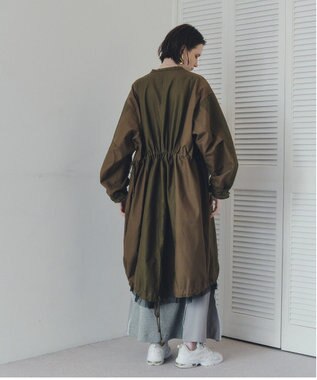 YECCA VECCA 【リバーシブル】2wayミリタリーコート Khaki