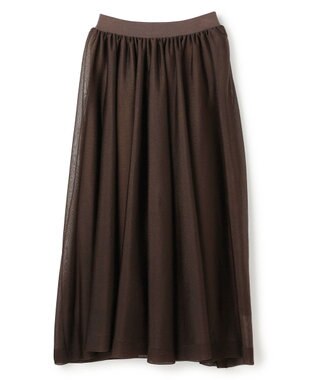 uncrave バルキーシアーニット フレアスカート