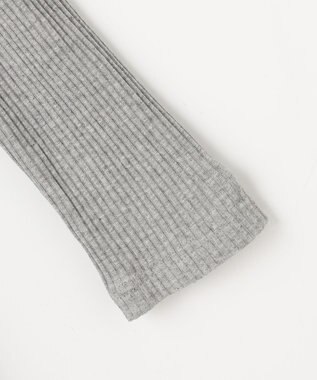 組曲 KIDS 【150-170㎝】チェックドッキング ワンピース サックスブルー