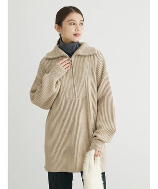 Green Parks Ｚｉｐ付きアゼニットチュニック