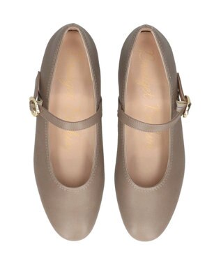 Bridget Birkin 【Bridget Birkin】モチーフパーツメリージェーンレインパンプス グレー