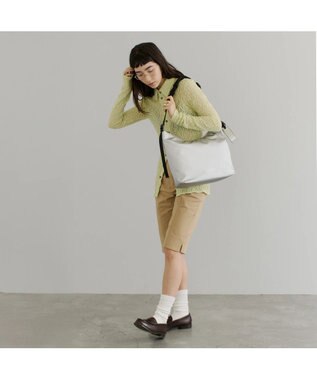 PELLE BORSA ハンドルポイントショルダーバッグ Cheers チアーズ 5210 シルバー