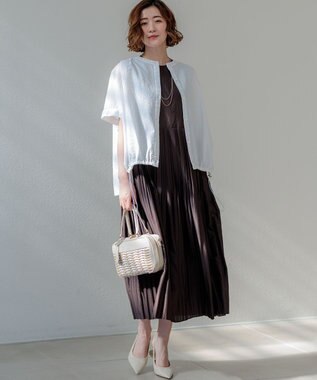 23区 3WAY ミックスカラー チェーン ネックレス ゴールド系