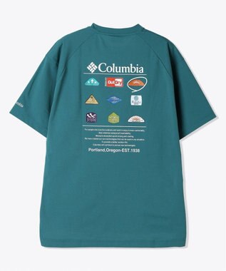 Columbia Columbia/ レイリバースプリットラグラングラフィックショートスリーブTシャツ /コロンビア River Blue