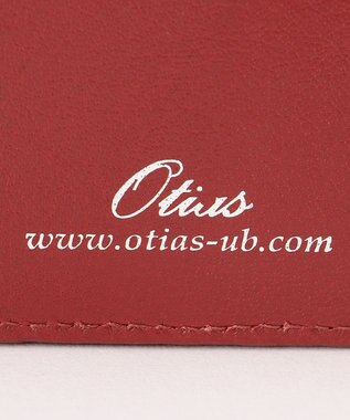 UNBILLION Otias バッファローレザーカードウォレット レッド