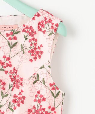 TOCCA 【洗える】CHRISTMAS PARADE ドレス レッド系7