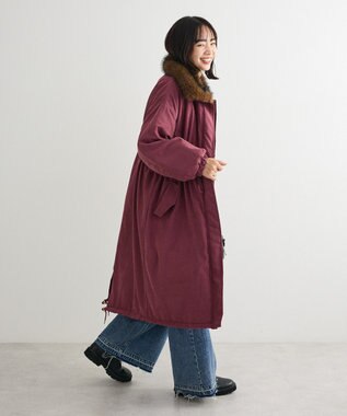 Green Parks ・ＥＬＥＮＣＡＲＥ　ＤＵＥ　中綿モッズコート Bordeaux