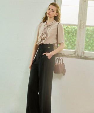 TOCCA SOFT SEASHELL PANTS パンツ ブラック系