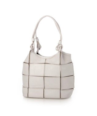 UNBILLION ピークスピーク PEAKS PEAK / 牛革パッチワーク2wayトートS アイボリー