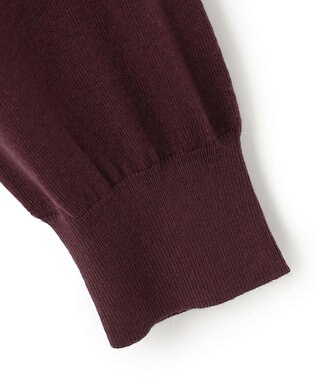 J.PRESS MEN オメガツイスト ヘンリーネックニット ワイン系