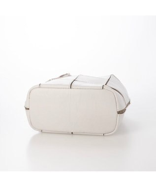 UNBILLION ピークスピーク PEAKS PEAK / 牛革パッチワーク2wayトートS アイボリー