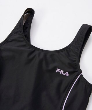 OP／FILA 【FILA】Tシャツ付きスクール水着 パープル