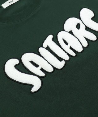 WEGO 【ユニセックス着用アイテム/MLサイズ展開】サガラワッペンロゴBIG　T（SS） ダークグリーン