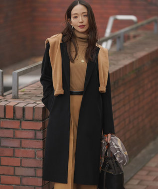 ウールカシミヤビーバー チェスター コート