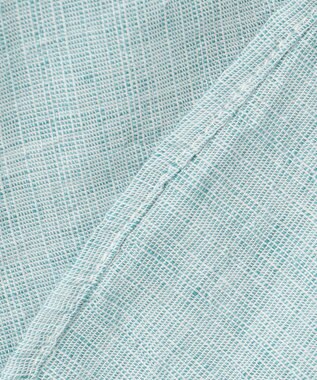 JOSEPH ABBOUD 【キングサイズ・カラー豊富/サステイナブル】リヨセルリネンサッカーシャツ グリーン系