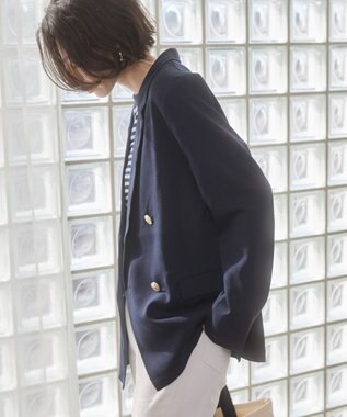 WEGO 【ANGIE VINTAGE】シアースラブボーダーロンＴ ブルーボーダー