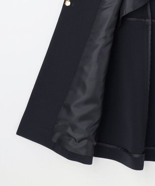 J.PRESS LADIES L 【セットアップ対応】セラテリーダブルクロス ジレ ネイビー系