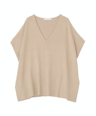 AMERICAN HOLIC Vネックニットベスト Beige