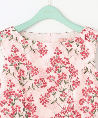 TOCCA 【洗える】CHRISTMAS PARADE ドレス レッド系7