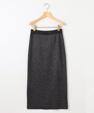 組曲 【Oggiコラボ】きらきらラメニットスカート ブラック系