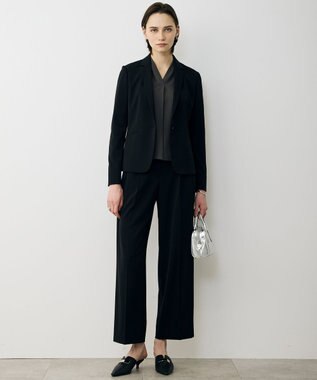 ICB ライトストレッチアムンゼン Vネックカットソー チャコール