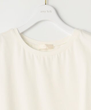 ANY SIS 【貴島明日香さんコラボ・3点セット】メッシュ ニット×キャミ ワンピース ライトブルー