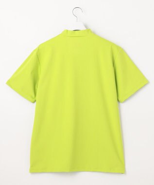 PW CIRCULUS 【MEN】【ストレッチ】ロゴ モックネック シャツ ライム