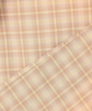 組曲 S ライトトロピカルロールネック ブラウス ベージュ系3