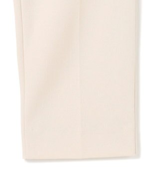 UNFILO 【WEB限定】BEAUTY MOVE センタープレス テーパードパンツ アイボリー