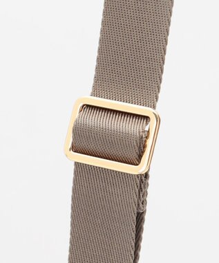 LA BAGAGERIE ダブルフロントポケット2WAYビッグショルダー グレージュ