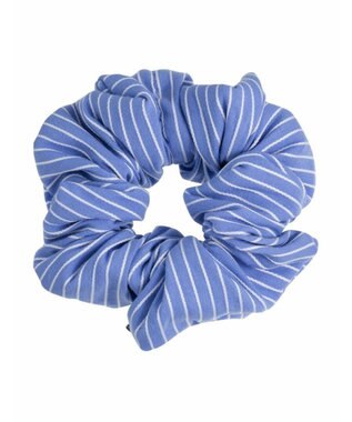 ACCA ストライプシュシュ ライトブルー