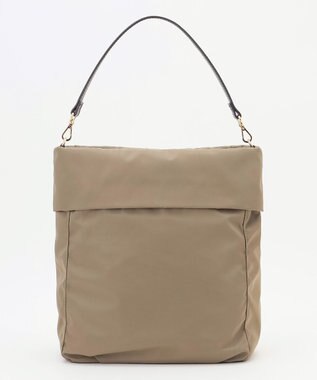 LA BAGAGERIE ダブルフロントポケット2WAYビッグショルダー グレージュ