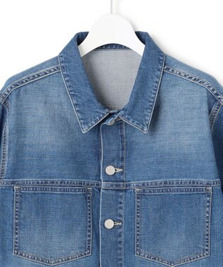 ICB 【先行予約】 ライトストレッチデニム ジャケット ブルーデニム