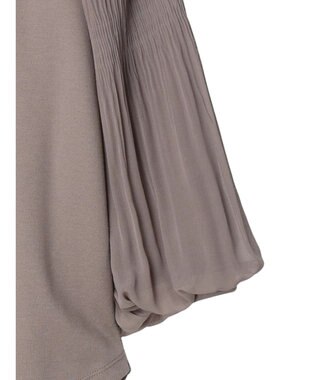 earth music&ecology マジョリカプリーツプルオーバー Gray Beige