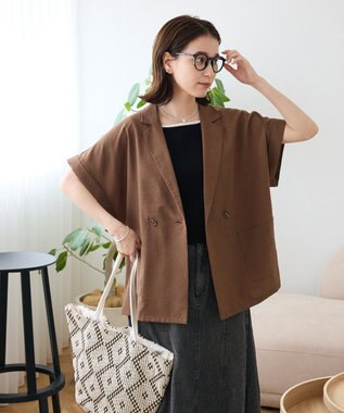 Green Parks ・ダイヤパターントート Brown