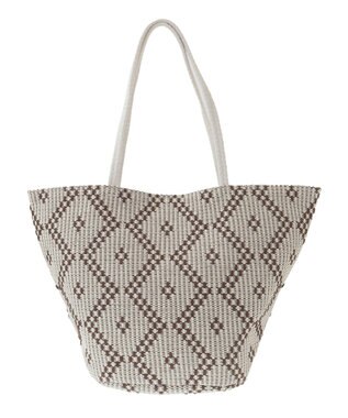 Green Parks ・ダイヤパターントート Brown