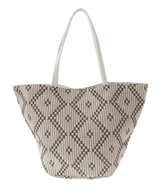 Green Parks ・ダイヤパターントート Brown