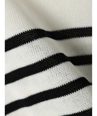 CRAFT STANDARD BOUTIQUE 【洗える】チューリップスリーブプルオーバー Border Ivory