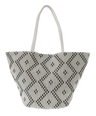 Green Parks ・ダイヤパターントート Brown