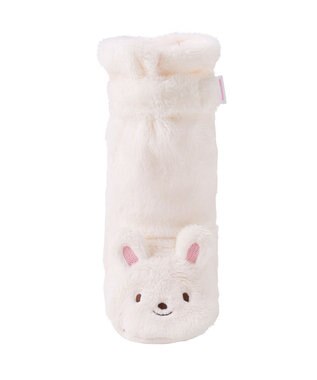 MIKI HOUSE HOT BISCUITS 【ミキハウス】【12cm】 マイクロファー ロングブーティ 白