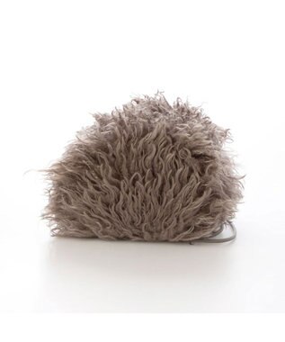 UNBILLION カシュカシュ cachecache / ウェーブファー巾着ショルダー オーク