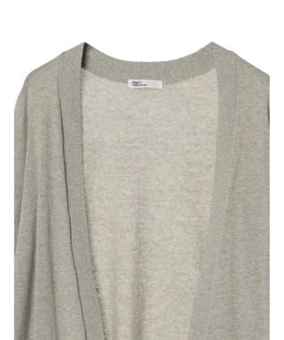 CRAFT STANDARD BOUTIQUE 強撚綿ニットカーディガン Gray