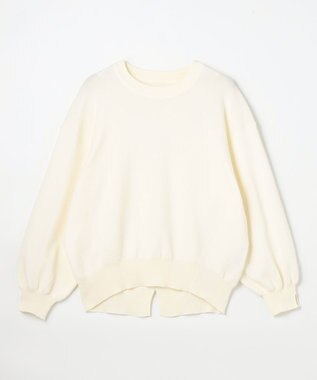 ANY スウェットライクニット エクリュ