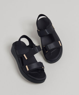 steppi 【洗える】厚底 ストラップサンダル