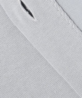 23区 シルクコットン ベーシック カーディガン スカイブルー系