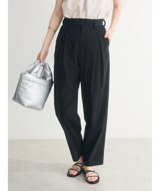 Green Parks ・ＥＬＥＮＣＡＲＥ　ＤＵＥ　ナイロンタックカーブパンツ Black